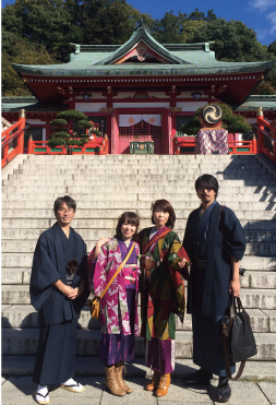 足利織姫神社にて