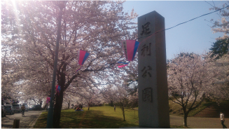 足利公園入り口